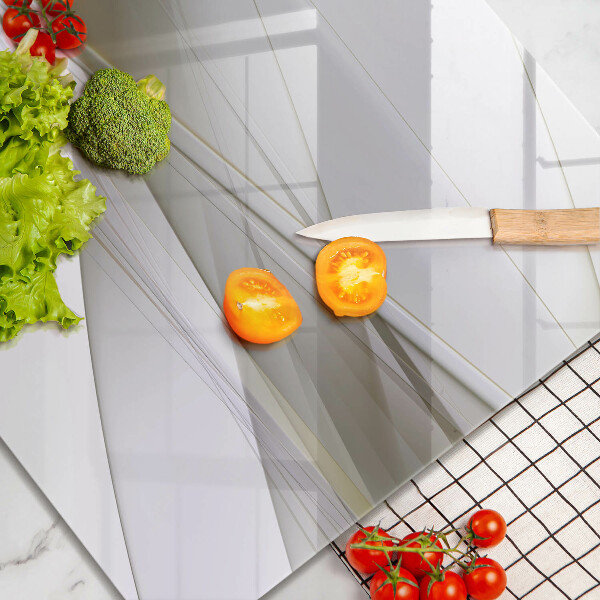 Protetor placa indução Design de linhas abstratas