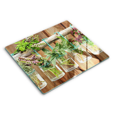 Tábua protetora Plantas de ervas vintage