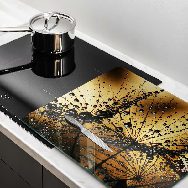 Protetor placa de indução Orvalho e dentes-de-leão