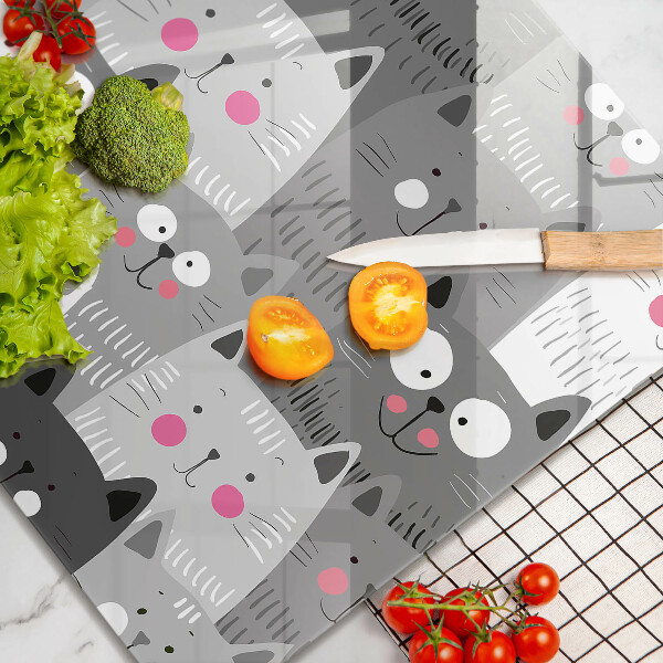 Protetor placa indução Ilustração de gato