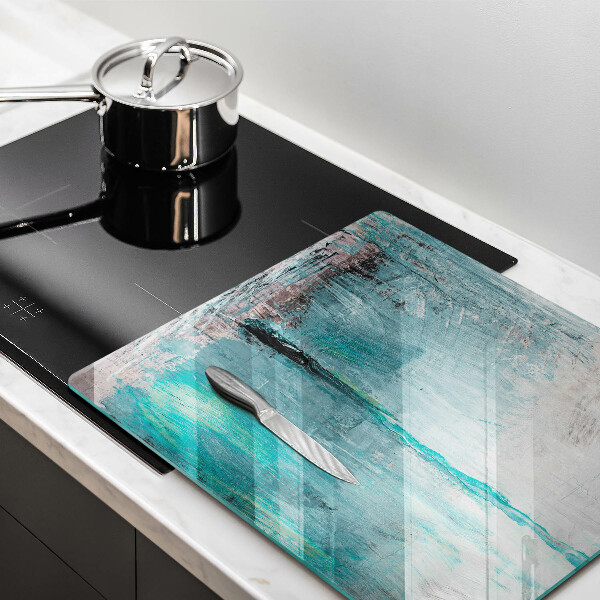 Protetor placa de indução Fundo de pintura abstrata