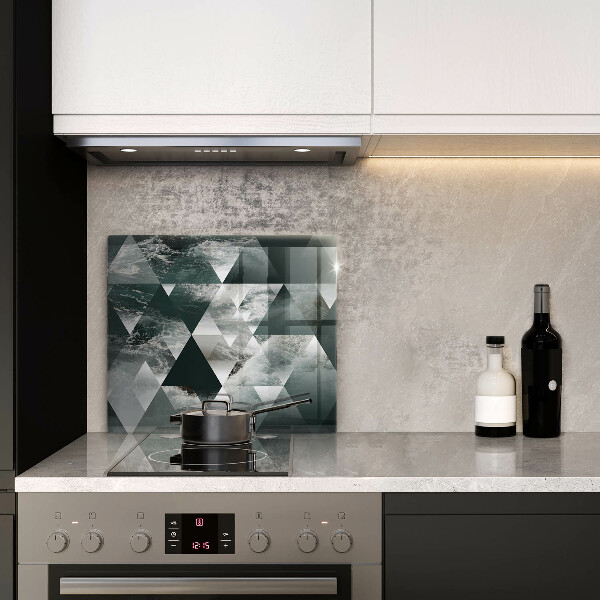 Protetor placa de indução Triângulos e água