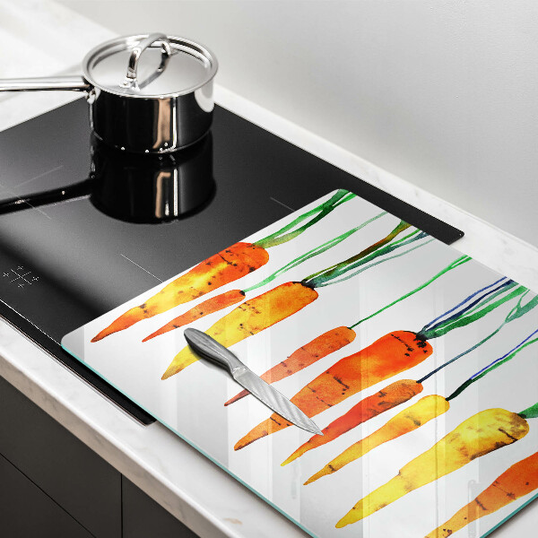 Protetor placa indução Ilustração de cenoura