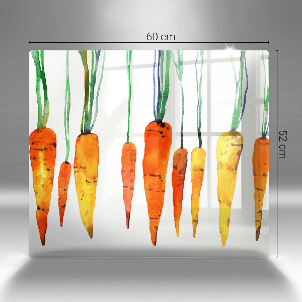 Protetor placa indução Ilustração de cenoura