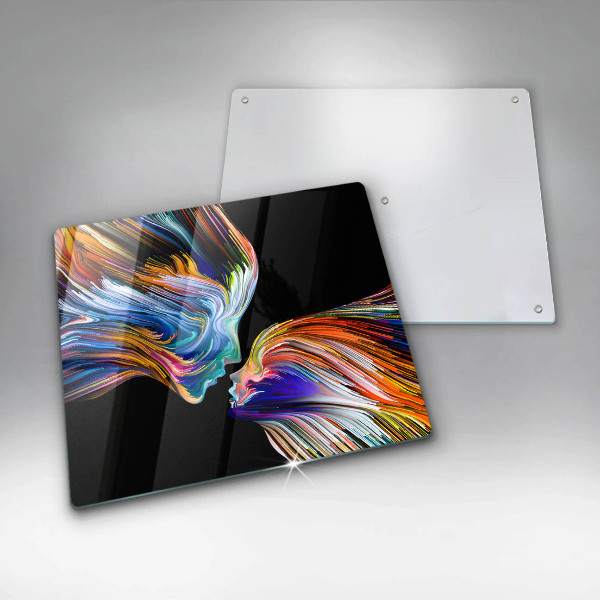 Tábua protetora Beijo abstrato