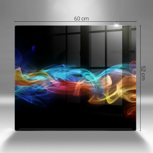 Protetor placa indução Fumaça colorida