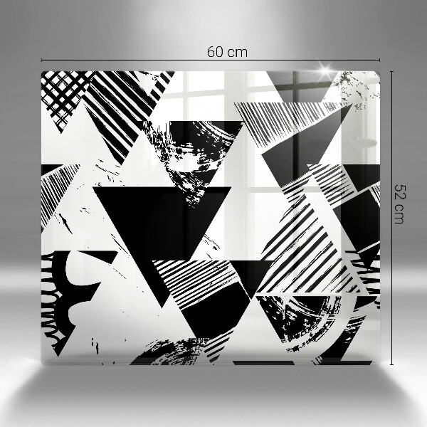 Protetor placa de indução Triângulos geométricos