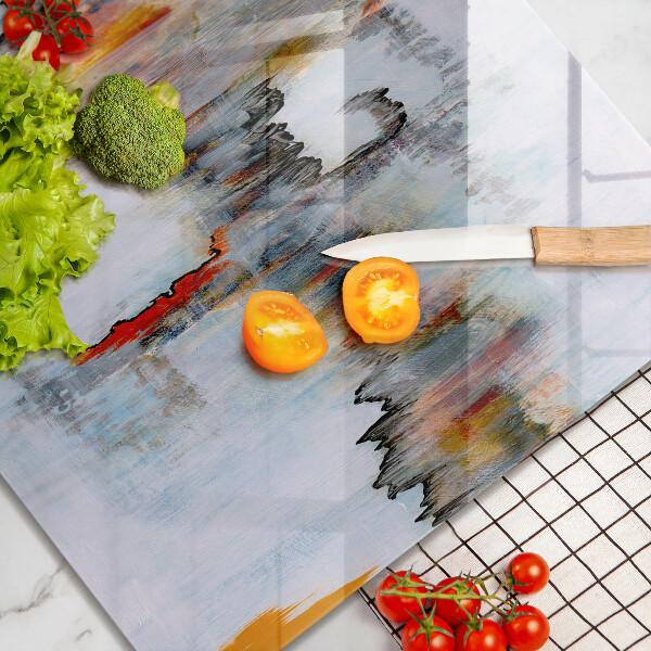 Protetor placa de indução Tintas abstratas