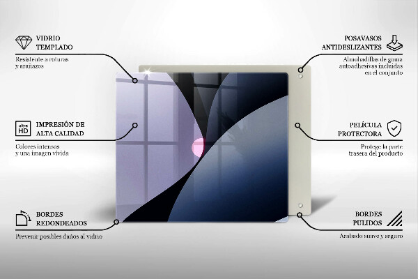 Protetor placa de indução Formas abstratas