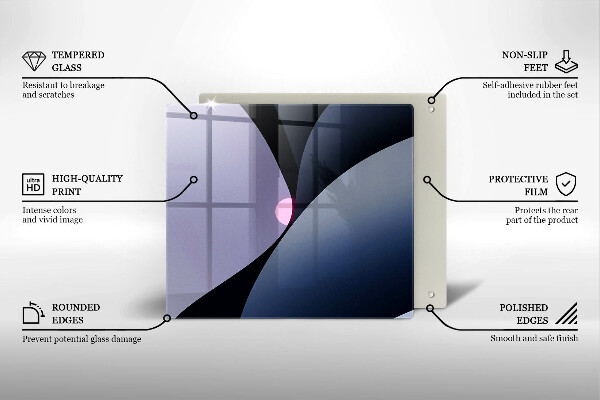 Protetor placa de indução Formas abstratas