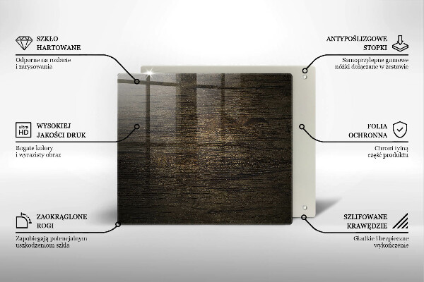 Tábua protetora Casca de textura de madeira