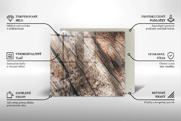 Protetor placa indução Estrutura de madeira