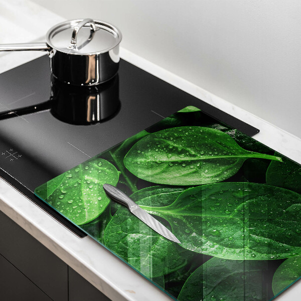 Protetor placa de indução Folhas de manjericão