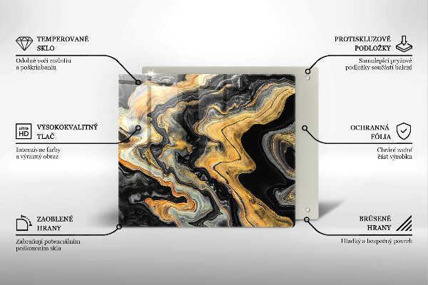 Protetor placa de indução Estrutura abstrata