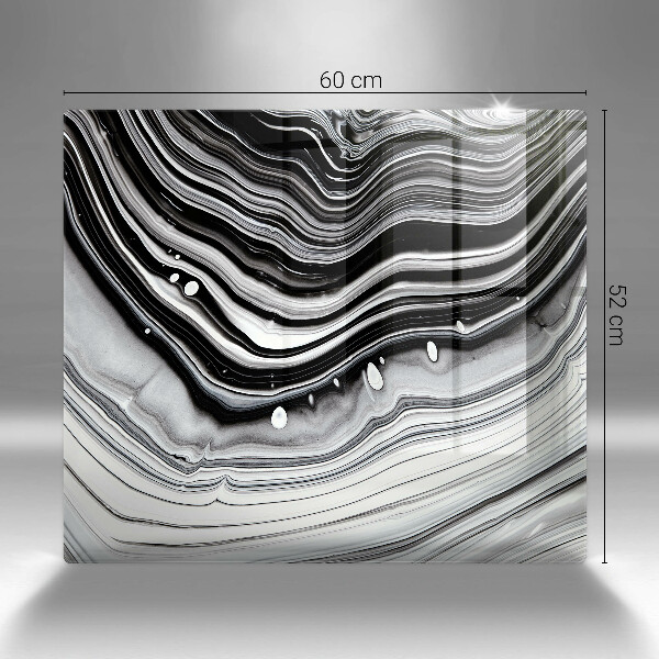 Protetor placa de indução Abstração de tinta