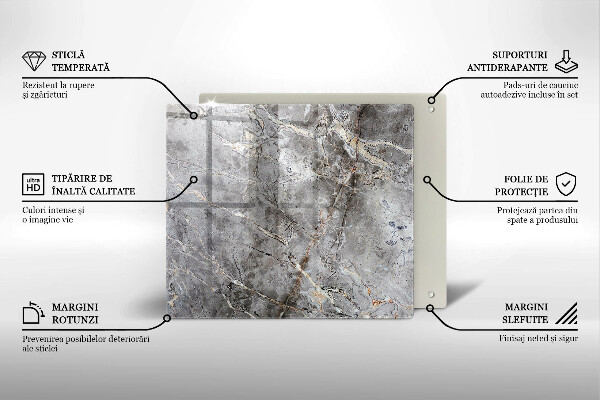 Tábua protetora Textura de pedra