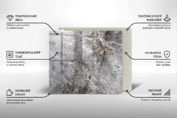 Tábua protetora Textura de pedra