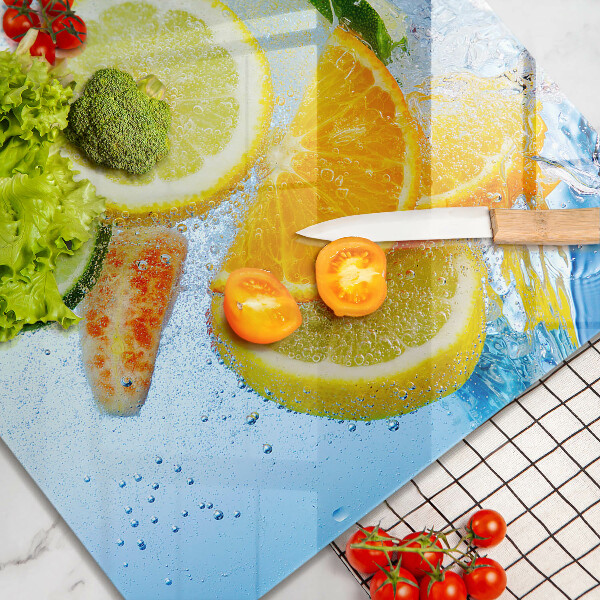 Protetor placa indução Água cítrica suculenta