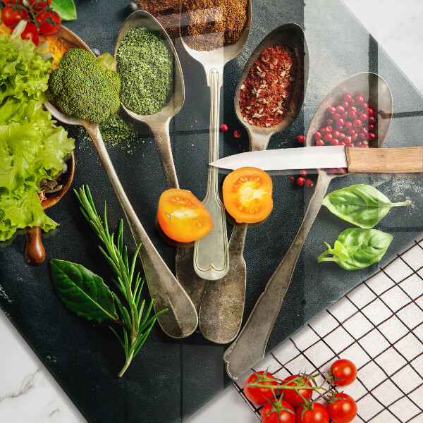 Protetor placa de indução Colheres de tempero de cozinha