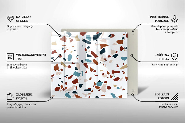 Tábua protetora Pedra decorativa