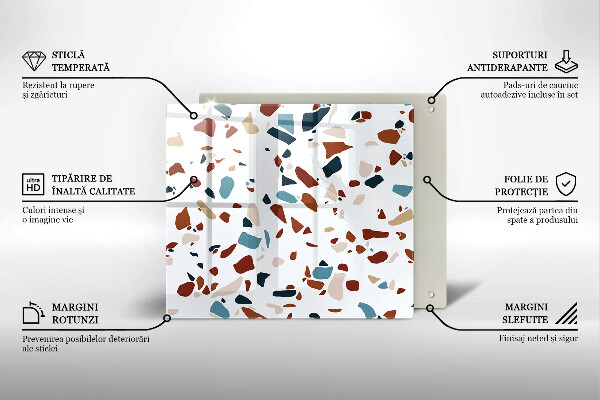 Tábua protetora Pedra decorativa