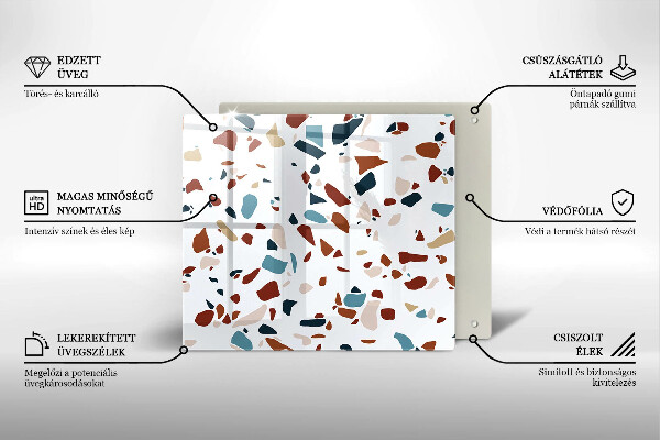 Tábua protetora Pedra decorativa