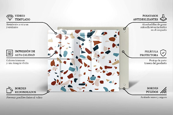 Tábua protetora Pedra decorativa