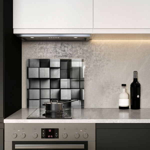 Tábua protetora Fundo de geometria 3D