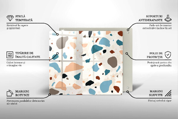 Protetor placa indução Grés decorativo