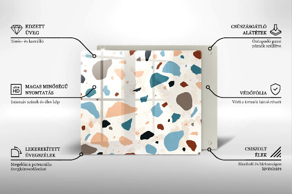 Protetor placa indução Grés decorativo