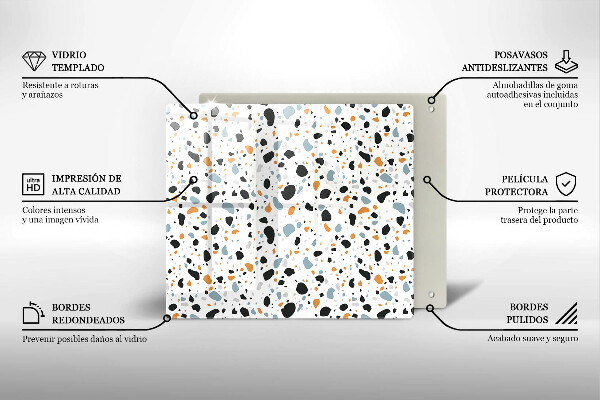 Tábua protetora Grés decorativo