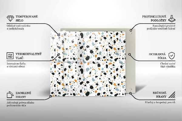 Tábua protetora Grés decorativo