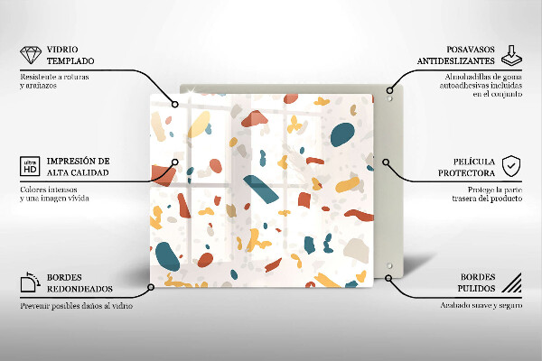 Tábua protetora Grés decorativo