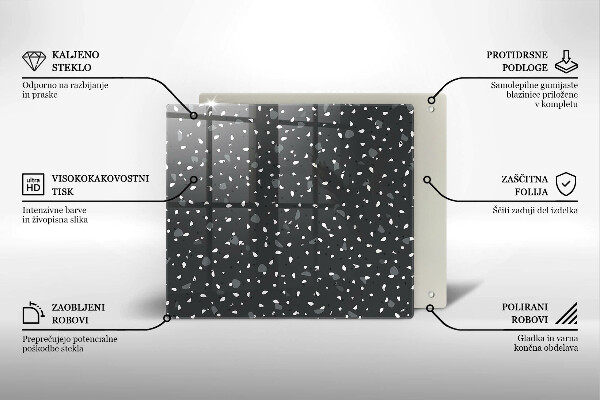 Protetor placa de indução Pedra decorativa