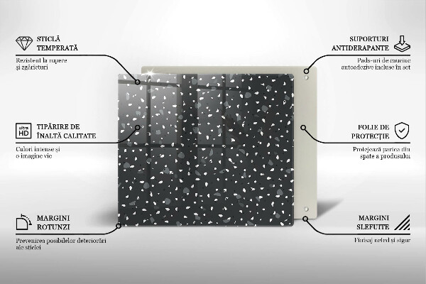 Protetor placa de indução Pedra decorativa