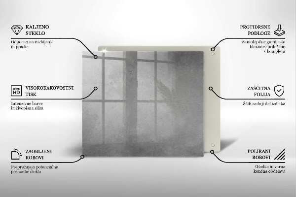 Protetor placa de indução Fundo de textura de concreto