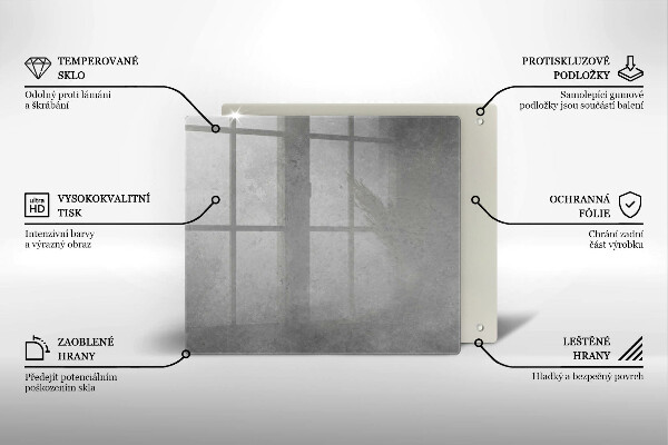 Protetor placa de indução Fundo de textura de concreto