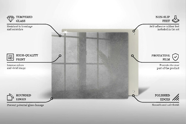 Protetor placa de indução Fundo de textura de concreto