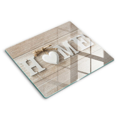 Protetor placa de indução Placas e o sinal Home