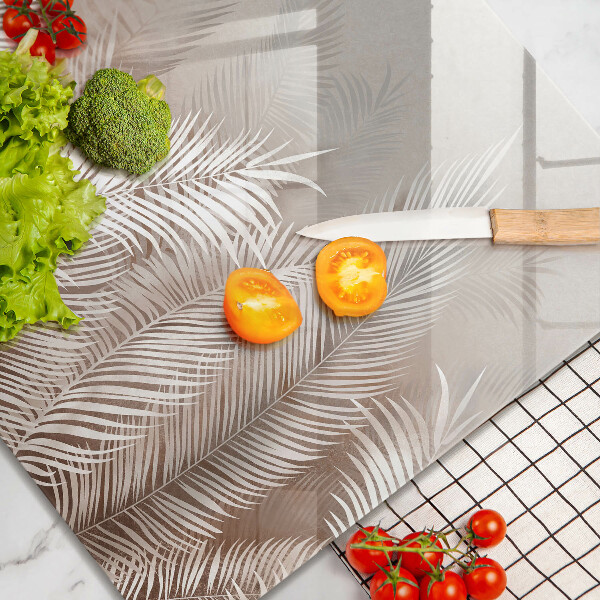 Protetor placa indução Vegetação de folhagem Boho