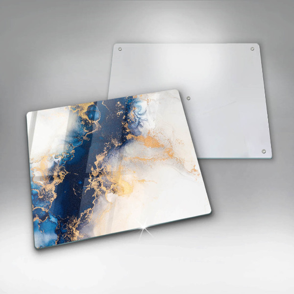 Tábua protetora Abstração com azul
