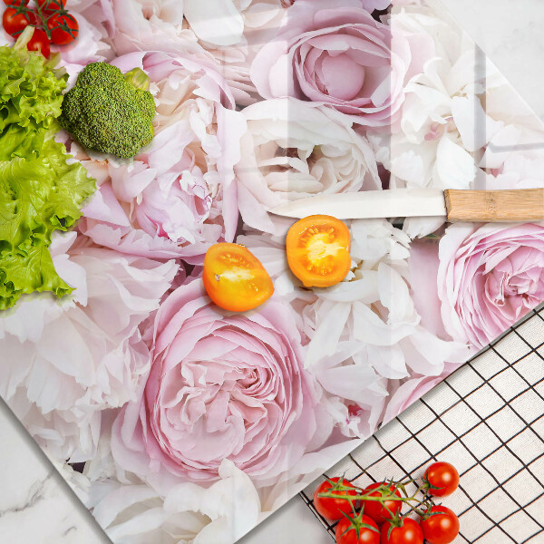 Protetor placa de indução Buquê de peônias