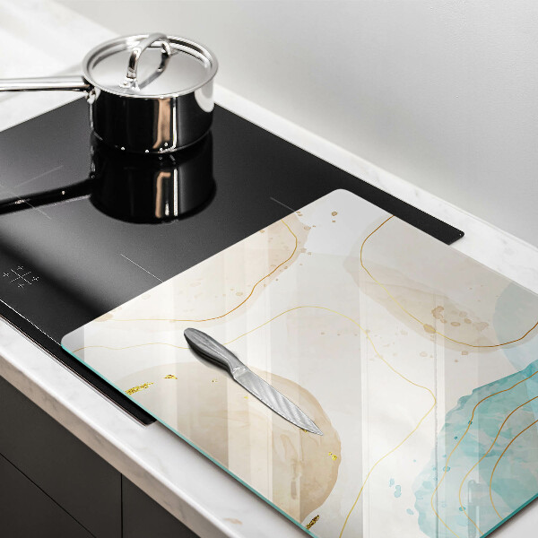 Tábua protetora Formas boho brilhantes