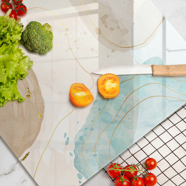 Tábua protetora Formas boho brilhantes