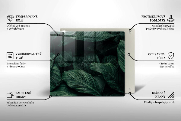 Tábua protetora Folhas escuras
