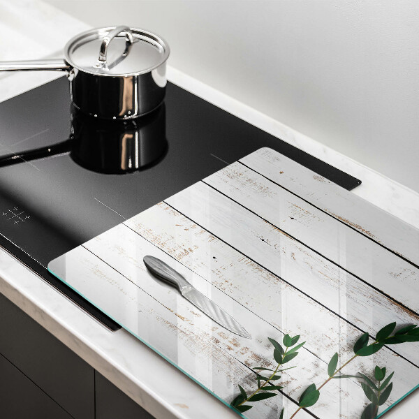 Protetor placa indução Tábuas e folhas velhas