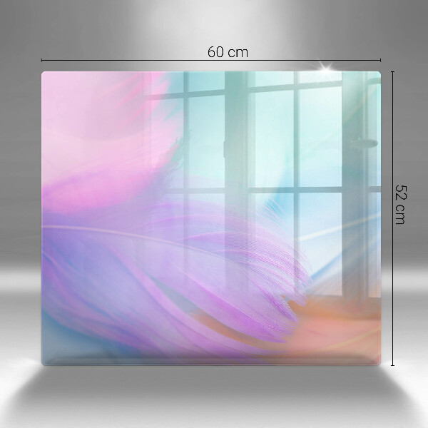 Protetor placa indução Penas pastéis