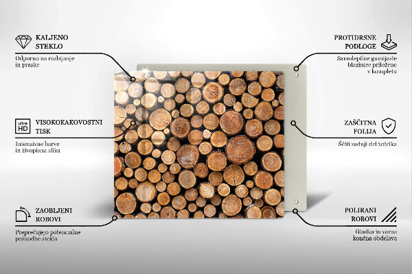 Tábua protetora Troncos de árvores