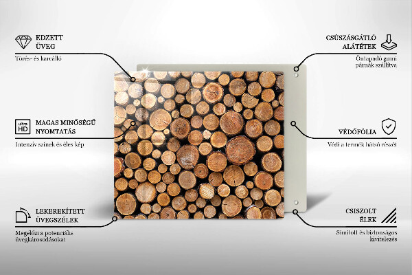 Tábua protetora Troncos de árvores