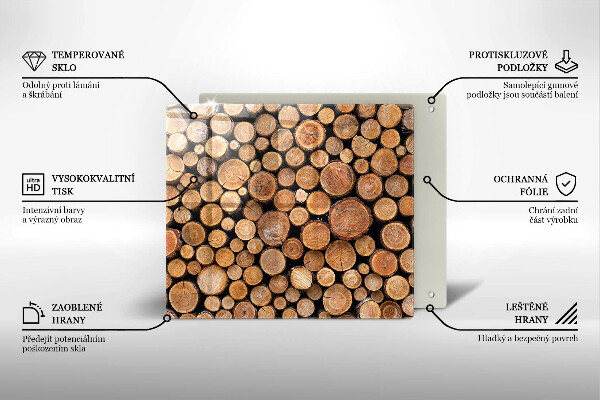 Tábua protetora Troncos de árvores